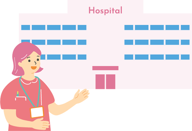 東京都内の病院など